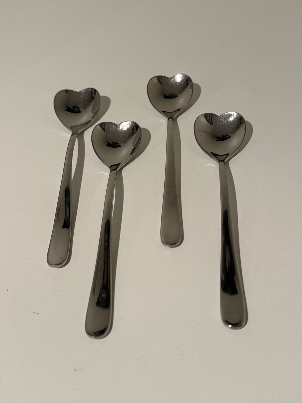 Heart teaspoons from Alessi